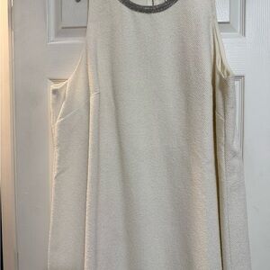 Elegant Cream Sleeveless Dress H&M